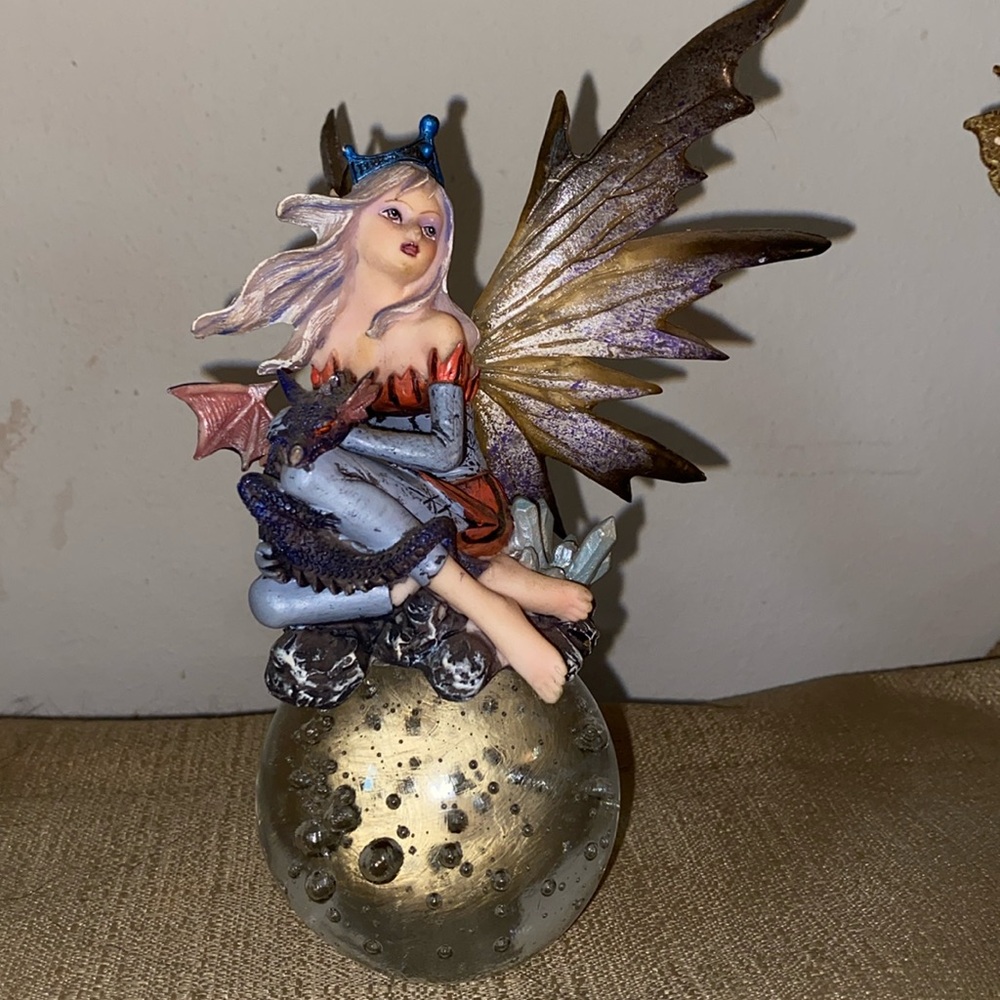 Fairy bubble rider by nene Thomas dragon goddess